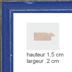   Hauteur en cm: 50 Largeur en cm: 32 Dos du Cadre: Bois Medium 3 mm Verre acrylique de  l\\\' Encadrement: Verre acrylique 1,2 