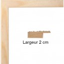   Hauteur en cm: 80 Largeur en cm: 40 Verre acrylique de  l\\\' Encadrement: Verre acrylique 1,2 mm