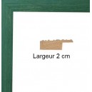   Hauteur en cm: 57 Largeur en cm: 23 Dos du Cadre: Bois Medium 3 mm Verre acrylique de  l\\\' Encadrement: Verre acrylique 1,2 