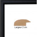   Hauteur en cm: 53.5 Largeur en cm: 40 Dos du Cadre: Bois Medium 3 mm Verre acrylique de  l\\\' Encadrement: Verre acrylique 1,