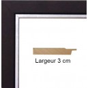   Hauteur en cm: 76 Largeur en cm: 100 Dos du Cadre: Bois Medium 3 mm Verre acrylique de  l\\\' Encadrement: Verre acrylique 1,2