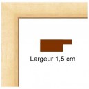   Hauteur en cm: 25.5 Largeur en cm: 20 Dos du Cadre: Bois Medium 3 mm
